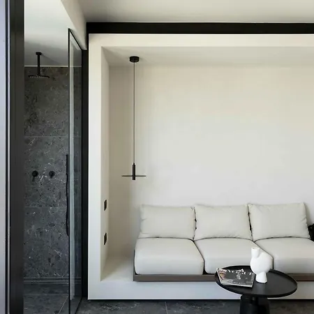 ホテル Cubic Mykonos Seafront Design オルノス