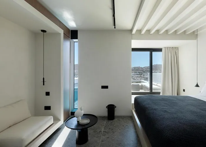 Cubic Mykonos Seafront Design * Ornos (Mykonos)