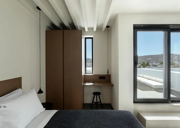 Cubic Mykonos Seafront Design * Ornos (Mykonos)