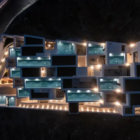 호텔 Cubic Mykonos Seafront Design *