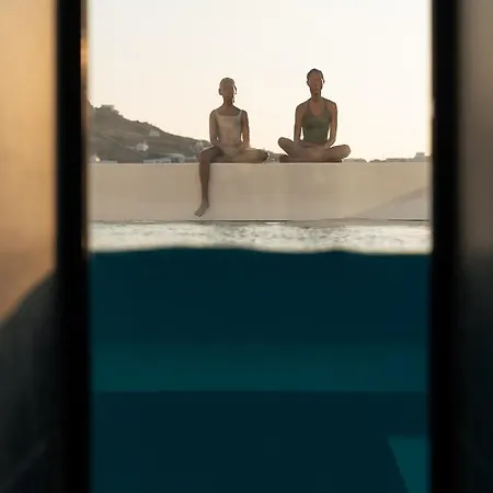 호텔 Cubic Mykonos Seafront Design