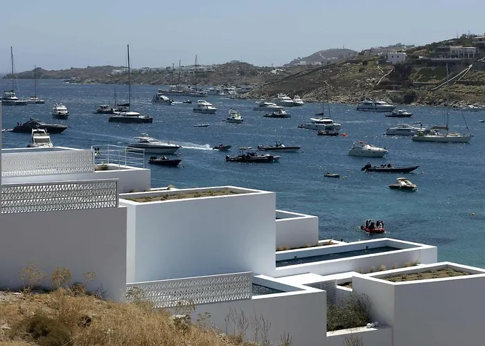 Cubic Mykonos Seafront Design Hotell Ornos (Mykonos)