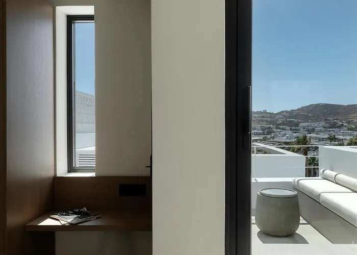Hotell Cubic Mykonos Seafront Design *